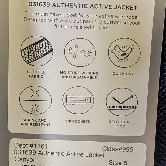 Lorna Jane Zip Out Panel Active jacket - Picture 16 of 16